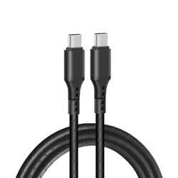 Ampere verstärktes USB Typ-C - USB Typ-C Kabel - eXtremestyle 1 m schwarz